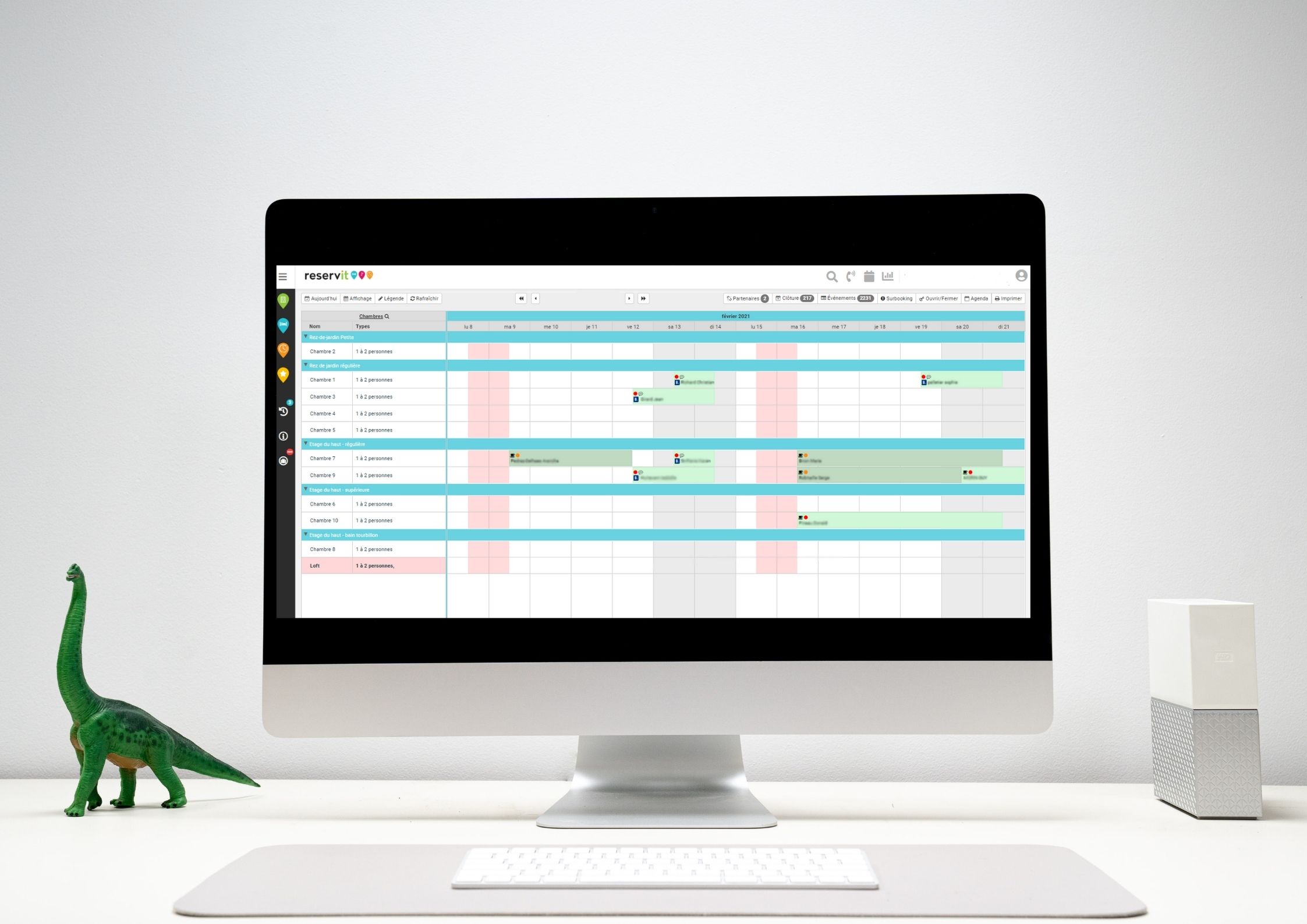 Reservit PMS, logiciel de gestion hôtelière Reservit PMS, un outil pour les hébergements simple, économique et sécurisé.