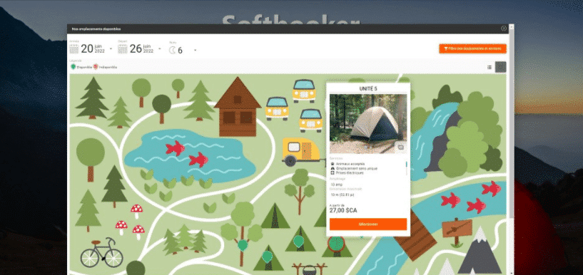 Carte interactive