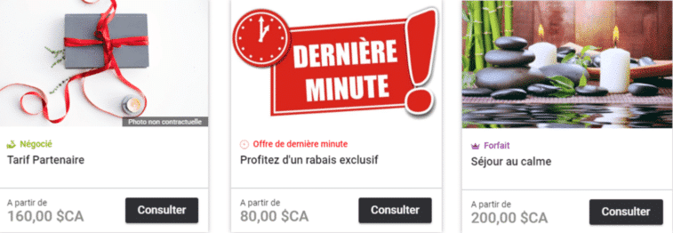 Images offres personnalisées CA