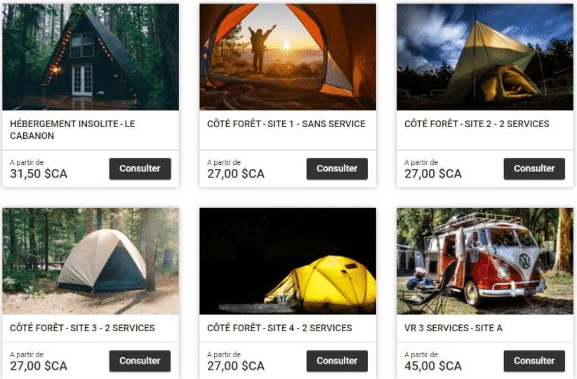 image camping